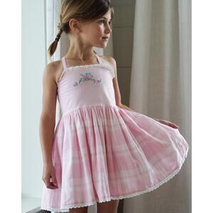 Well Dressed Wolf Pink Basket Dress Size 10 NWT